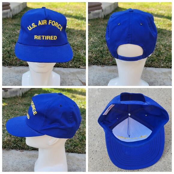 no brand Other - Vtg US Air Force Snapback Retired Hat